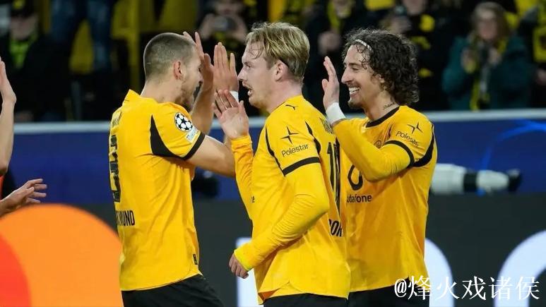 布兰特双响助多特蒙德2-2战平博德闪耀，阿里萨米破门